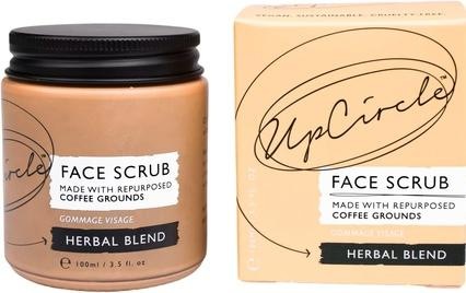 Actual product image UpCircle Peeling for oily and combination skin Coffee Face Scrub Herbalend 100 ml (Exfoliation, 100 ml)