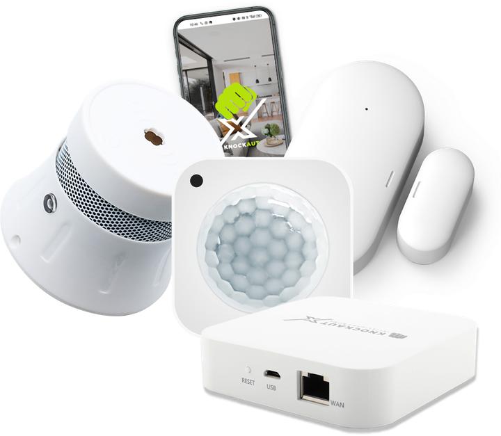 Produktbild KnockautX Bundle Smarter Alarm