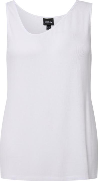 Produktbild Ulla Popken Top, Classic, asymmetrischer V-Ausschnitt, ärmellos (50, 52)