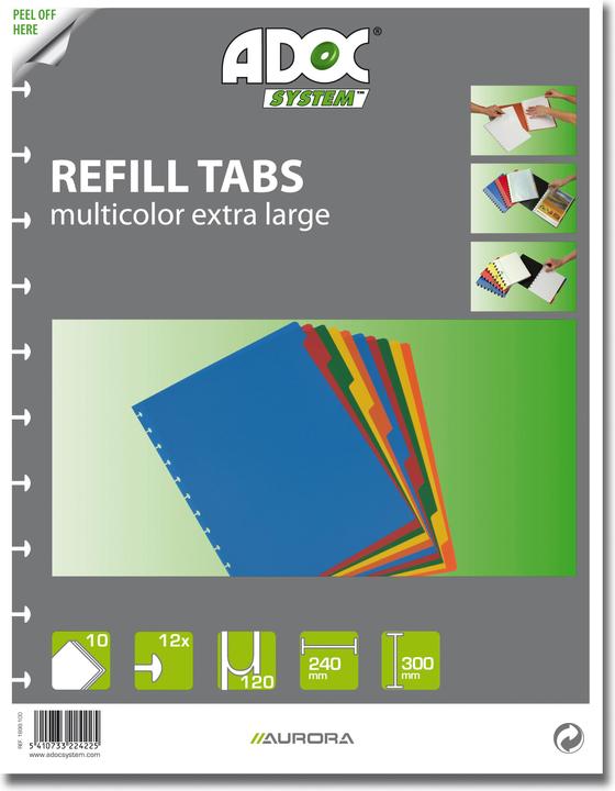Adoc Blankoregister (A4, Blanko)