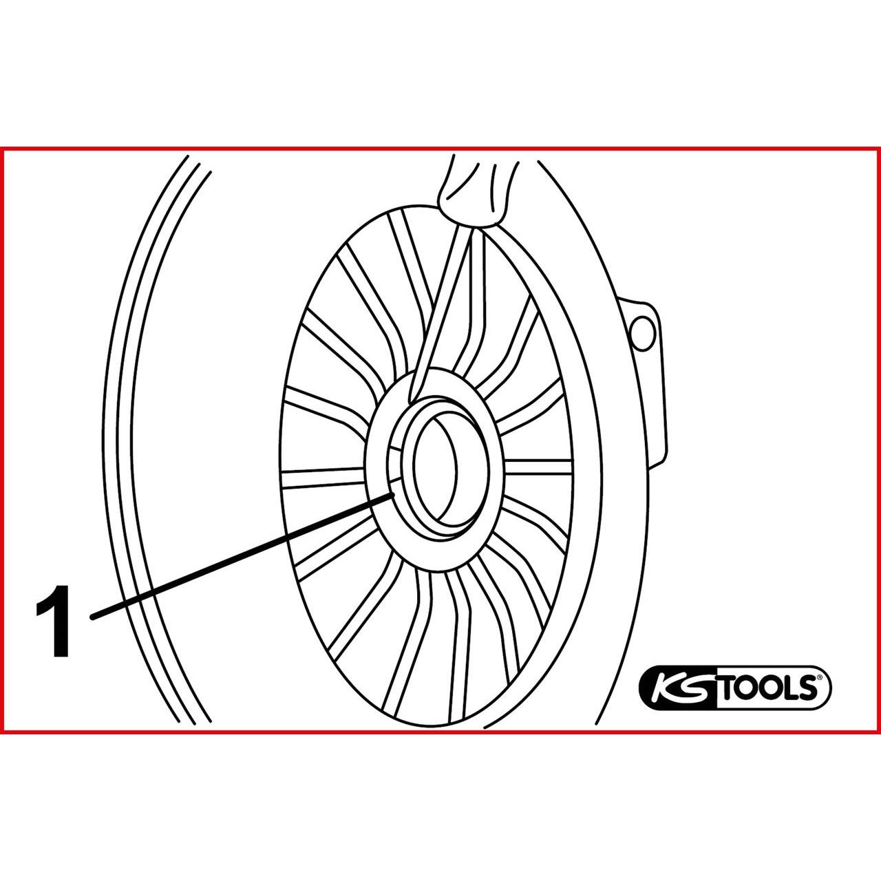 Thumbnail - KS Tools, Fahrzeug Werkzeug, 911.2445