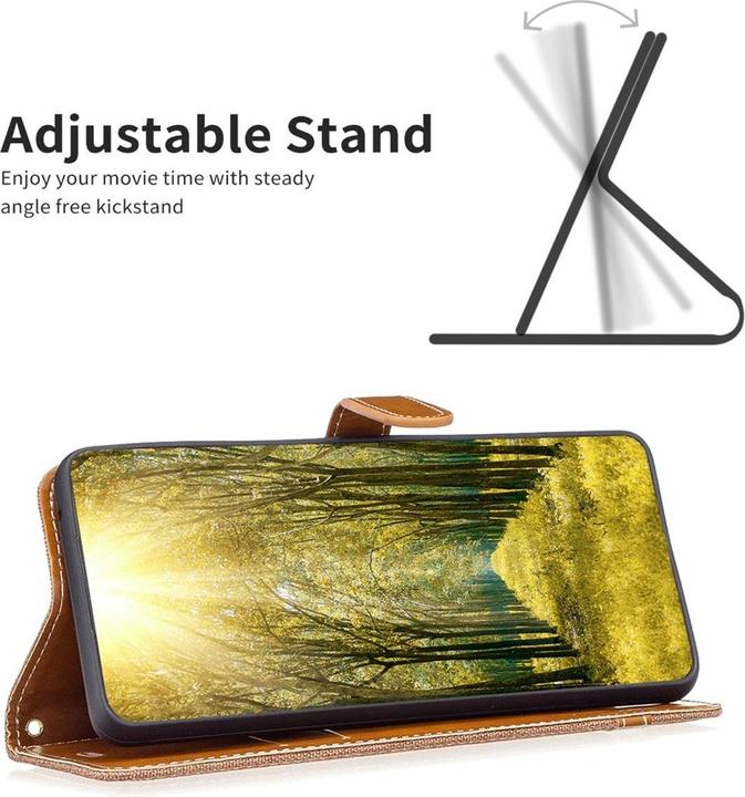 Actual product image König Design Mobile phone case protection for Apple iPhone 15 Pro Max Case Cover Wallet Flap Case (Apple iPhone 15 Pro Max)