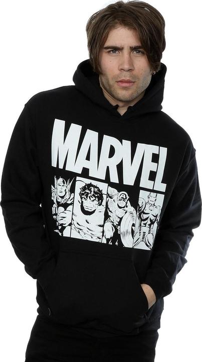 Produktbild Comics Action Tiles Kapuzenpullover (3XL)