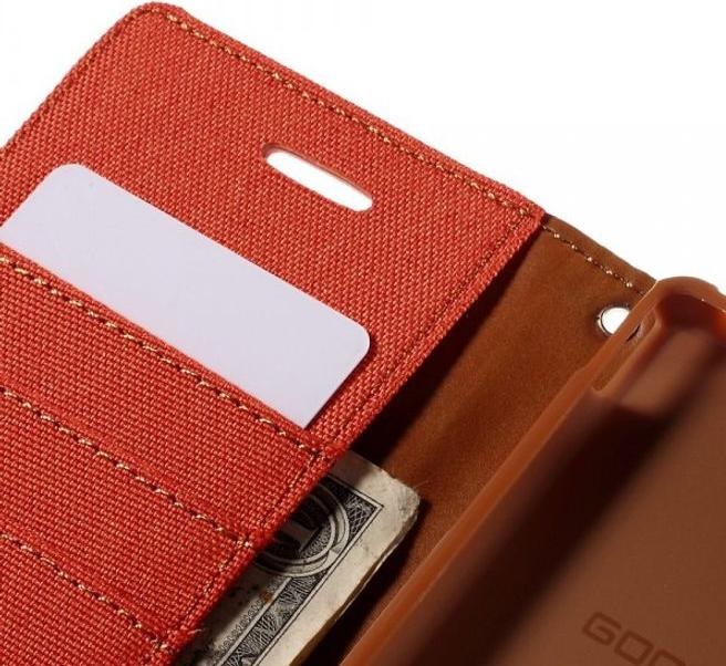 Actual product image Goospery Canvas Diary Series (Sony Xperia M4 Aqua)