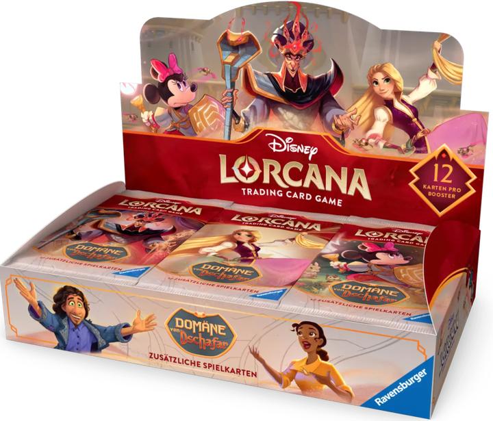 Ravensburger Disney Lorcana Trading Card Game: Set 8 - Booster Display mit 24 Booster Packs (Deutsch) (Deutsch, Booster Display)