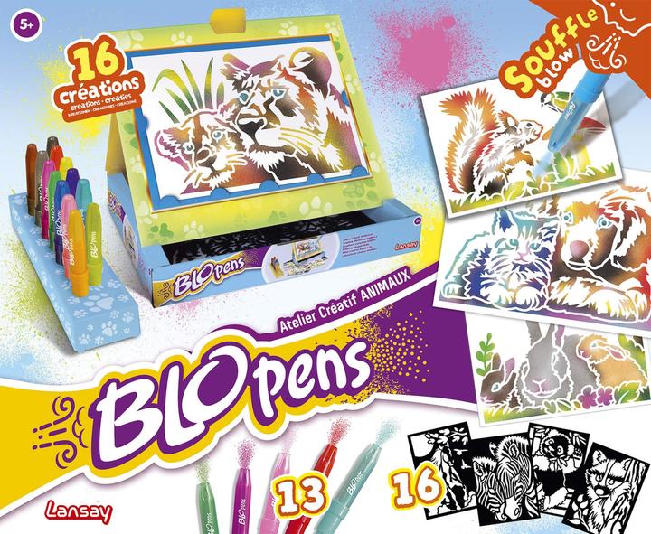 Image du produit Blopens Kreativ workshop med dyremotiver