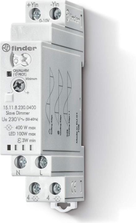 Produktbild Finder Dimmer elektronisch 230VAC, 400W, Slave 15.11.8.230.0400