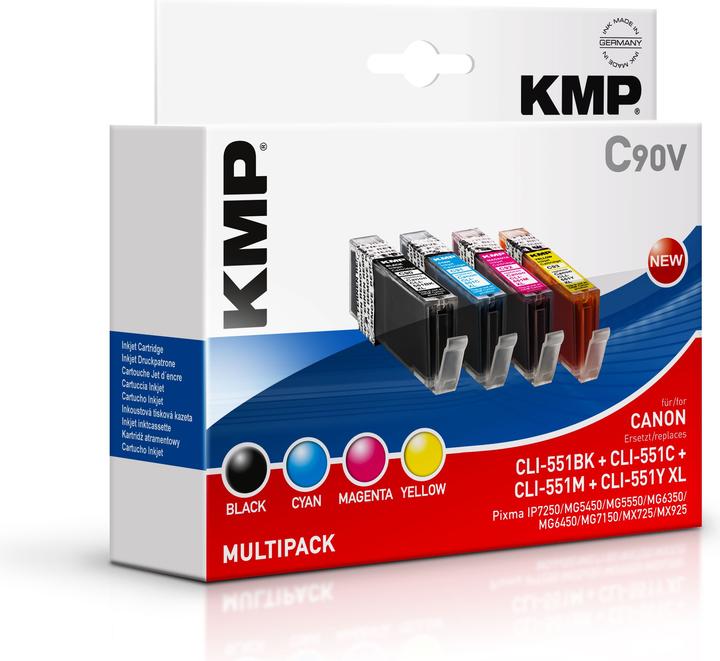 Produktbild KMP C90V (BK, C, M, Y)