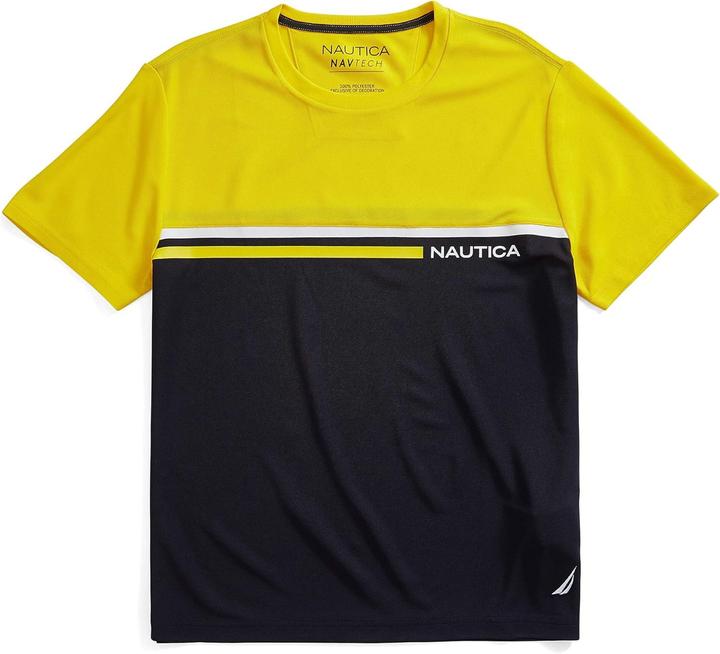 Produktbild Nautica Mens Navtech Colorblock Tee (M)