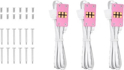 Immagine prodotto Thermaltake TT CT140 EX Reverse ARGB PC Cooling Fan 3 Pack Pink (140 mm, 3 x)