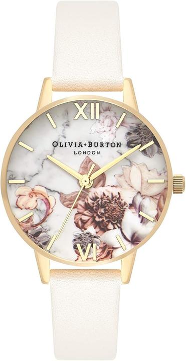 Olivia Burton Orologio analogico al quarzo con cinturino in pelle (30 mm)