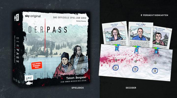Actual product image The Pass - Crime scene: Mountain lake! The official game for the series (German)