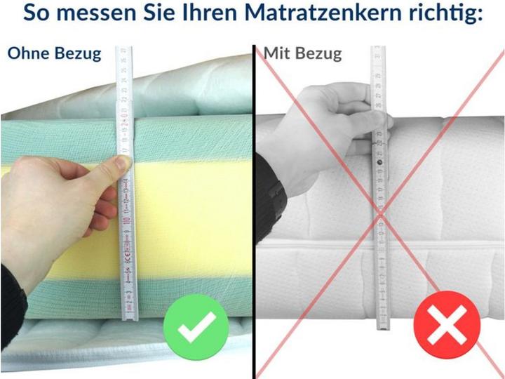 Produktbild AM Qualitätsmatratzen Matratzenbezug Tencel (200 x 90 cm)