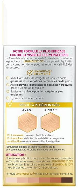 Actual product image NIVEA Luminous Body Öl-Serum Anti-Dehnungsstreifen (Body oil, 100 ml)