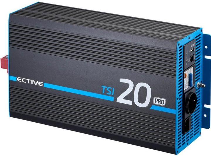 Actual product image Ective TSI 20 PRO 2000W/12V sine wave inverter with mains priority circuit