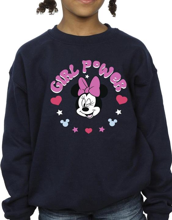 Produktbild Disney Minnie Mouse Girl Power Sweatshirt Mädchen (140, 146)