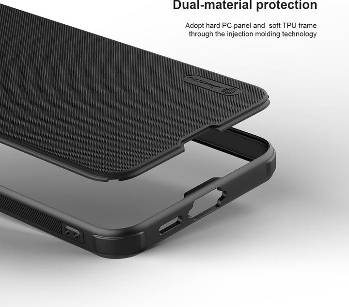Actual product image Nillkin - Super Frosted Shield Pro - Samsung Galaxy S24 FE - Black (Samsung Galaxy S24 FE)