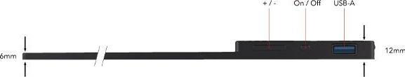 Actual product image Verbatim PMT-15-4K (3840 x 2160 Pixels, 15.60")