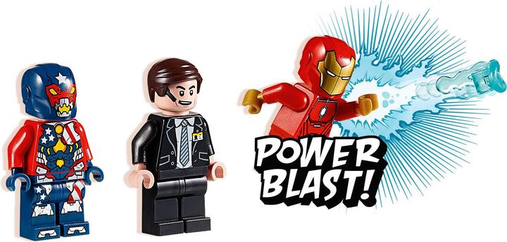 Image du produit LEGO Marvel Super Heroes Iron Man contre Detroit Steel (76077, LEGO Marvel)
