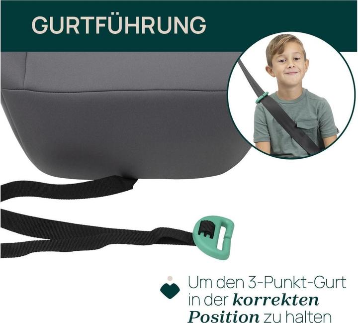 Produktbild Chicco Sitzerhöhung Quasar i-Size Grey (Kindersitzerhöhung, ECE R129/i-Size Norm)
