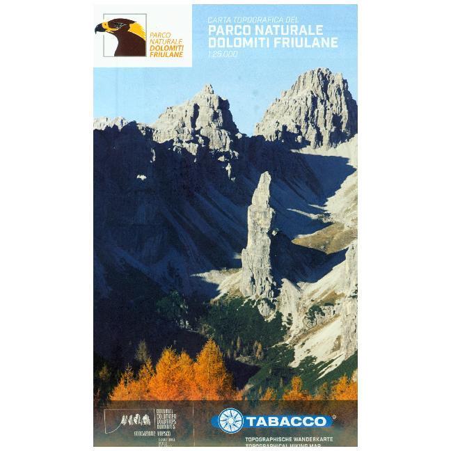 Parco Naturale Dolomiti Friulane, Landkarte