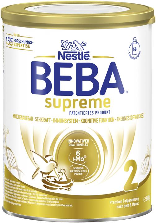 Actual product image Beba Supreme 2 Plv (800 g, from 6 m.)