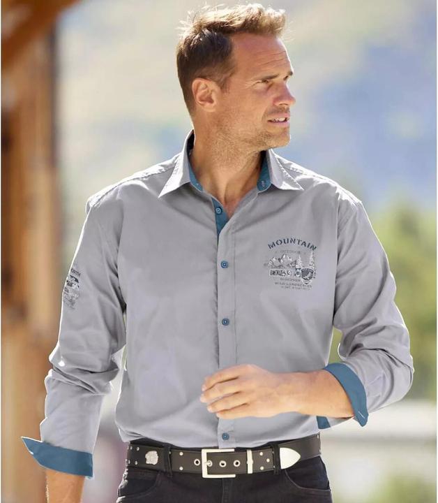 Produktbild Atlas For Men Pilotenhemd Landscape (M)