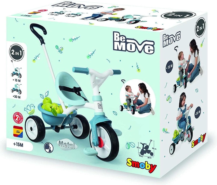 Immagine prodotto Smoby Triciclo Be Move blu
