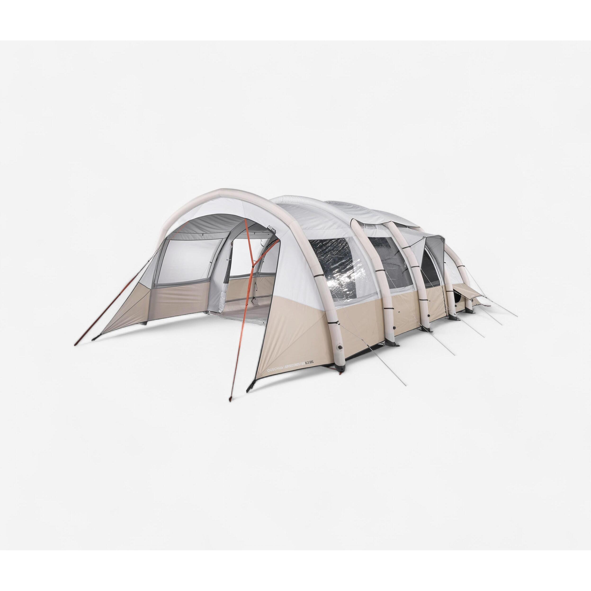 Quechua Inflatable tent Air Seconds 6.3 XXL - 6 persons polyester