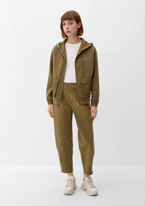 Produktbild s.Oliver Sweatshirt Jacke Sweatshirtjacke mit Kapuze (44)