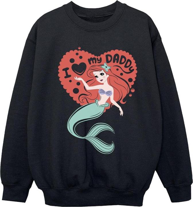Produktbild Disney The Little Mermaid Love Daddy Sweatshirt Mädchen (152, 158)