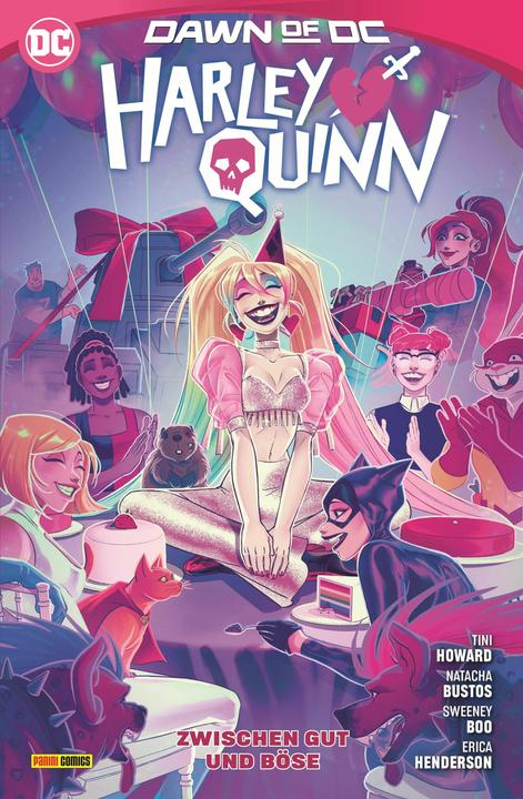 Immagine prodotto Panini Harley Quinn (Tedesco, Alexis Quasarano, Brandt & Stein, Dani, Erica Henderson, Grace Ellis, Gretchen Felker-Martin, Hannah Templer, Joanne Starer, Marcial Toledano Vargas, Natacha Bustos, Riccardo Fedrici, Sweeney Boo, Tini Howard, 2025)