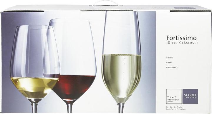 Schott Zwiesel Fortissimo (18 Glasses, White wine glasses)