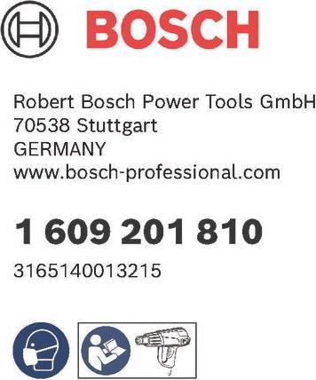 Produktbild Bosch Professional Zubehör Kunststoffschweissdraht, 225 mm, 4 mm, Polypropylen (PP) Grau