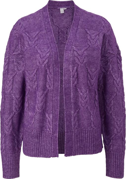 Produktbild s.Oliver Strickjacke Strickjacke aus Wollmix (S)