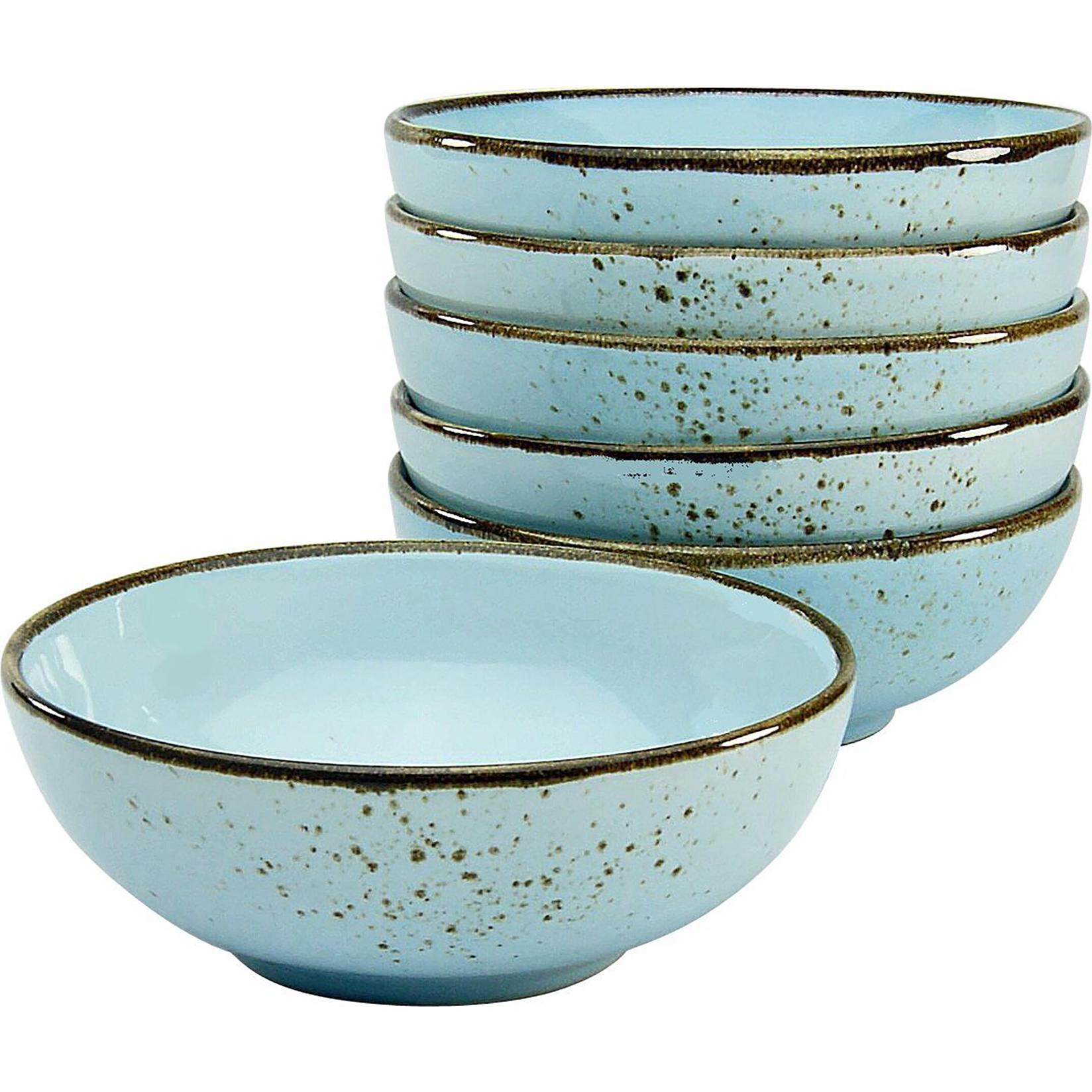 CreaTable Nature Collection, Schüssel + Schale, Blau