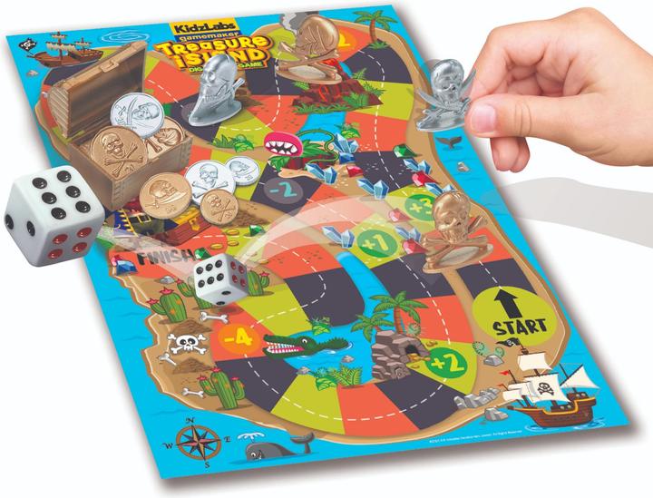 Actual product image 4M The Treasure Island game