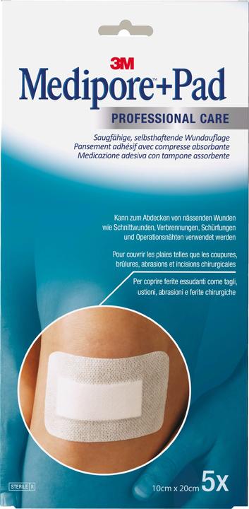 Image du produit 3M 10x20cm Coussin pour plaie 5x15.5cm (5x)