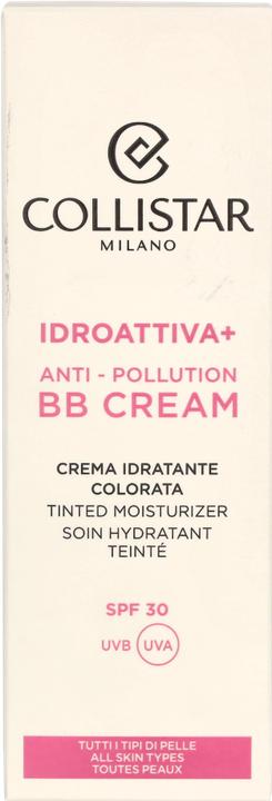 Actual product image Collistar Idroattiva+ Anti-pollution Crema Idrat Colorata Scuro 50ml (Nº 3 dark)