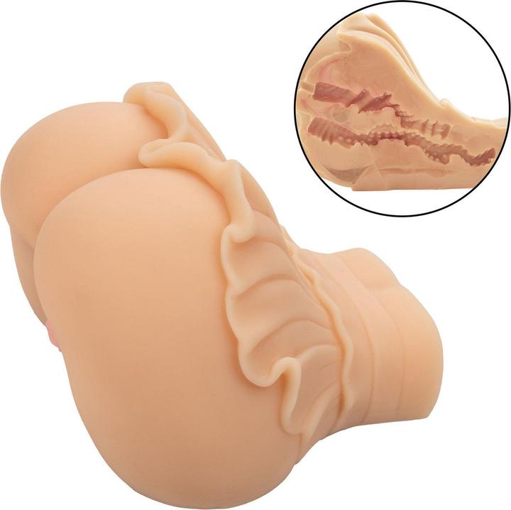 Actual product image CalExotics The Peep Show Girl Double Realistic Masturbator, Flesh