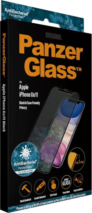 Produktbild PanzerGlass Privacy Edge to Edge (1 Stück, Apple iPhone 11)