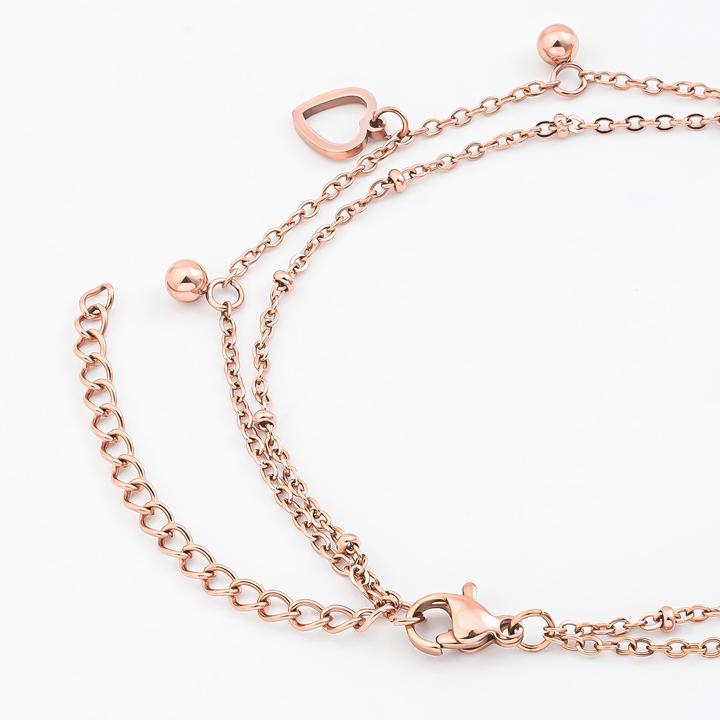 Produktbild Sensora Jewelry Heart Charm Armband (Edelstahl)