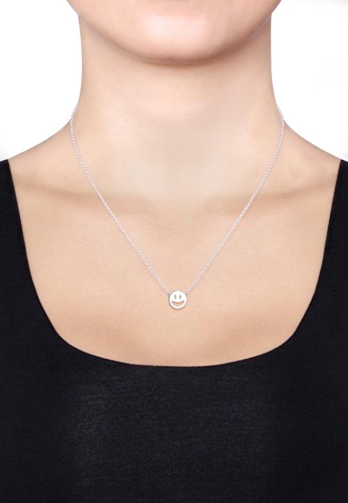Produktbild Elli Smiling Face (925er Sterling Silber, 45 cm)