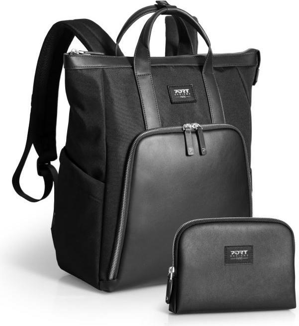 Port Designs Port Muse Laptop Tragetasche - 16" Eco, Schwarz mit Fächern (16")