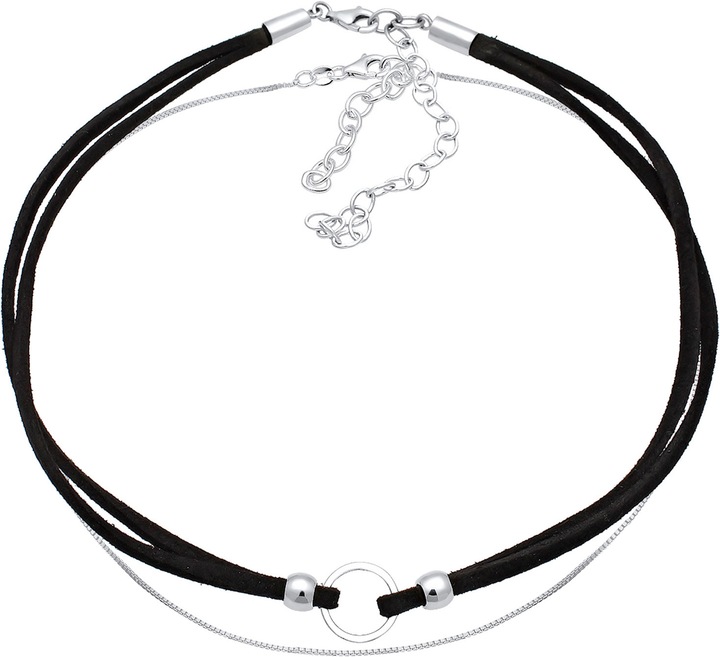 Produktbild Elli Choker (Kunstleder, 925er Sterling Silber, No Stein, 32 cm)