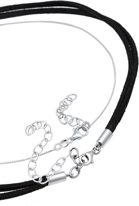Immagine prodotto Elli Girocollo (Ecopelle, Argento 925, Nessuna pietra, 32 cm)