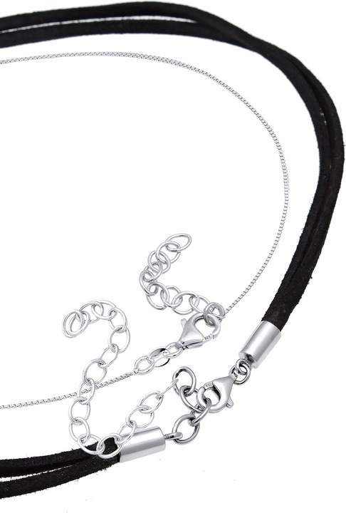 Produktbild Elli Choker (Kunstleder, 925er Sterling Silber, No Stein, 32 cm)