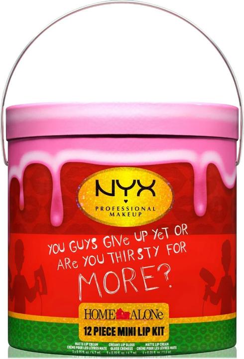 NYX Professional Make-Up Nyx Professional Makeup Home Alone 12 Mini Lipsticks Set