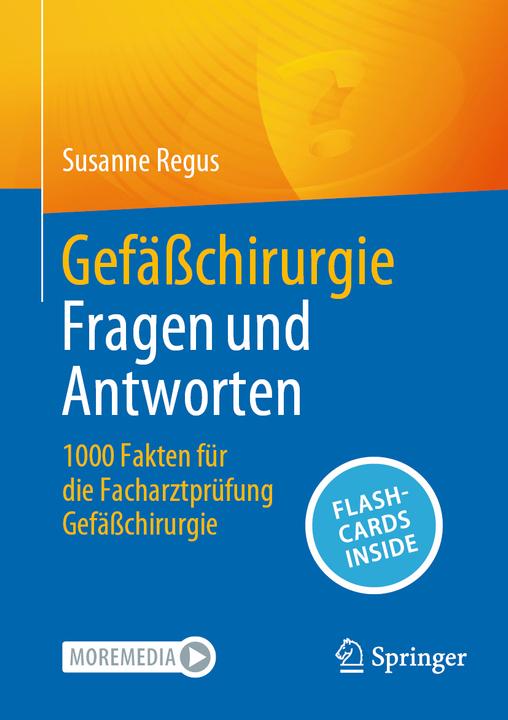 Produktbild Gefässchirurgie Fragen und Antworten (Deutsch, Susanne Regus, 2023)