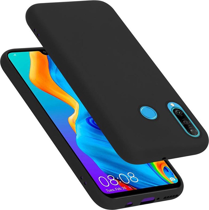Produktbild Cadorabo TPU Liquid Silicone Case Cover (Huawei P30 Lite)